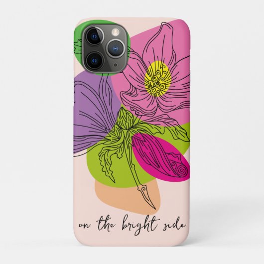 Hibiskus Blume Art Case-Mate iPhone Hülle (Rückseite)