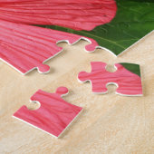 Hibiskus Blume Bright Magenta Puzzle (Seite)