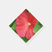 Hibiskus Blume Bright Magenta Serviette (Ecke)