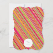 Hibiskus Blume Kraft Tropisches Weihnachtsfest Par Einladung (Rückseite)