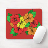 HIBISKUS BLUME ROY MOUSEPAD (Mit Mouse)
