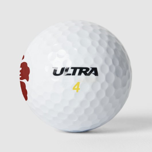 Hibiskus Blume Tropical Wilson Golf Ball Packs (Logo)