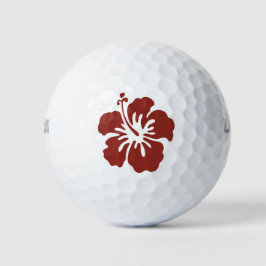 Hibiskus Blume Tropical Wilson Golf Ball Packs