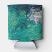 Hibiskus Blume türkisblaues Meer Hawaii Dosenkühler (Rückseite)