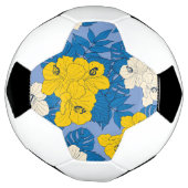Hibiskus Blume und Blätter Fußball (Gedreht)