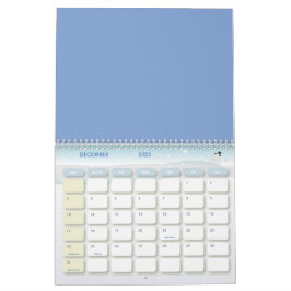 Hibiskus Blume und Blätter Kalender