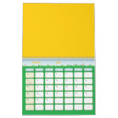 Hibiskus Blume und Blätter Kalender (Mär 2026)