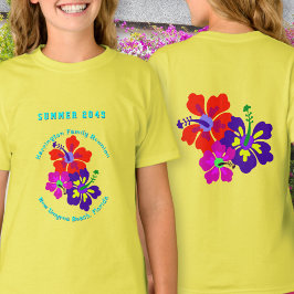 Hibiskus Blume Wiedersehen-Keepake T-Shirt