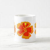 Hibiskus-Blumen Kaffeetasse (Mittel)