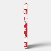 Hibiskus-Blumen-Muster Case-Mate iPhone Hülle (Rückseite / Links)