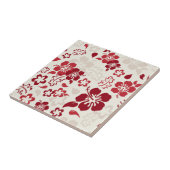 Hibiskus-Blumen-Muster-Keramik-Fliese Fliese (Seite)