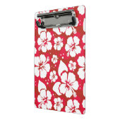 Hibiskus-Blumen-Muster Mini Klemmbrett (Gewinkelt2)