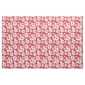 Hibiskus-Blumen-Muster Stoff (Fat Quarter (45,7 x 55,9 cm))