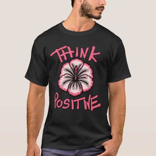 Hibiskus-Blumen-Straßenmode T-Shirt (Vorderseite)