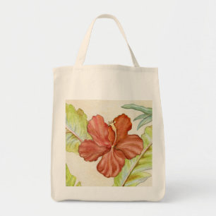 Hibiskus-Blumen-Tasche Tragetasche
