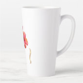 Hibiskus-Blumendesign – Tropisch Milchtasse (Rechts)
