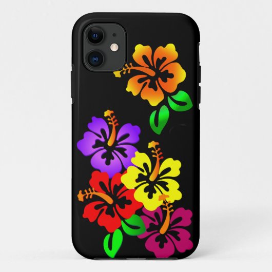 Hibiskus BlumeniPhone 5 Fall Case-Mate iPhone Hülle (Rückseite)