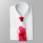 Hibiskus-Blumenmuster Krawatte (Gebunden)