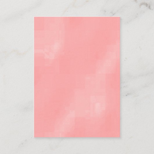 Hibiskus Blumenrosa Hochzeit wünschend gut Begleitkarte (Rückseite)