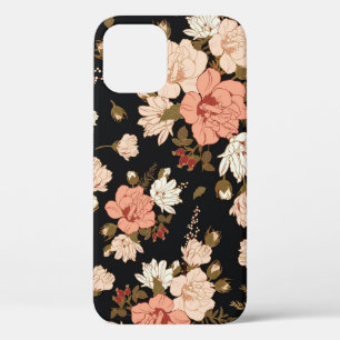 Hibiskus-Blütenmuster: Nahtloses Design Case-Mate iPhone Hülle