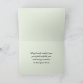 Hibiskus Bouquet für Beileid Karte (Innenseite)