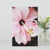 Hibiskus Briefpapier (Stehend Vorderseite)