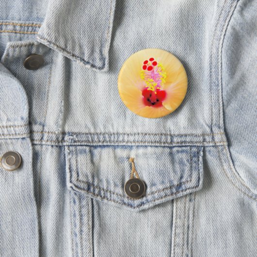 Hibiskus Button (Beispiel)
