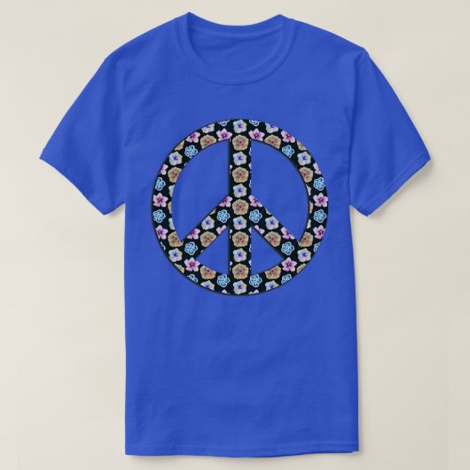 Hibiskus Collection Peace TShirt (Design vorne)