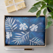 Hibiskus des botanischen tropischen Leaf Seidenpapier (Geschenk)