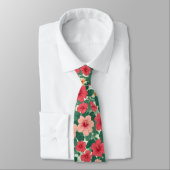 Hibiskus Desire Krawatte (Gebunden)