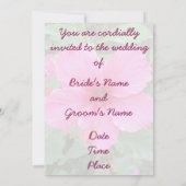 Hibiskus Einladung (Rückseite)