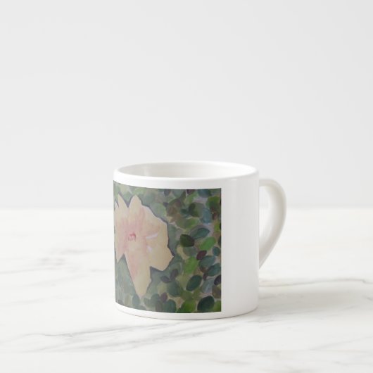 Hibiskus Espressotasse (Vorderseite Rechts)