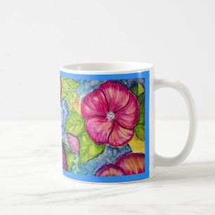 Hibiskus-Fantasie Kaffeetasse