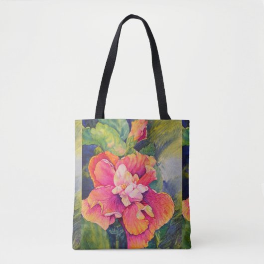 Hibiskus Fiesta Tasche (Vorderseite)