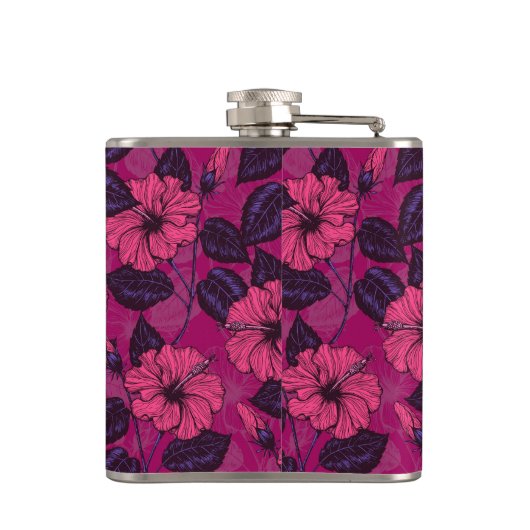 Hibiskus Flachmann (Rückseite)