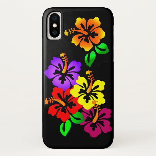 Hibiskus Floral 4. Generation iPod Touch Case (Rückseite)