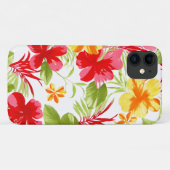Hibiskus Floral Fiesta Case-Mate iPhone Hülle (Rückseite (Horizontal))
