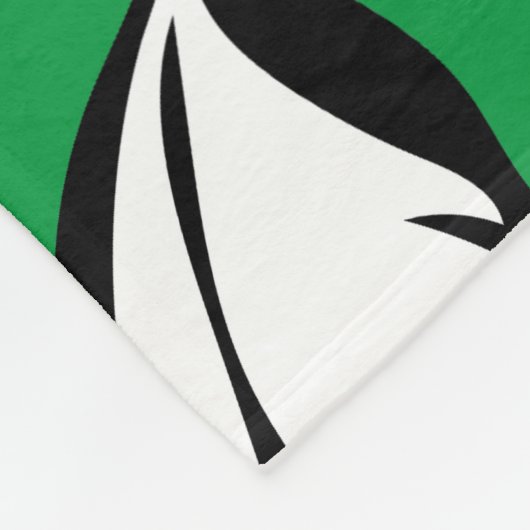 Hibiskus Floral Fleecedecke (Ecke)