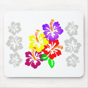 Hibiskus Floral Mousepad