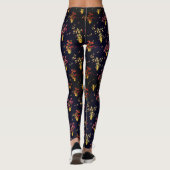 Hibiskus Floral on Display Leggings (Rückseite)