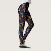 Hibiskus Floral on Display Leggings (Rechts)