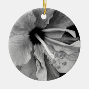 Hibiskus Flyer Keramik Ornament