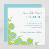 Hibiskus Freude, Save the Date, 08.09.10, für ... Save The Date (Vorne/Hinten)