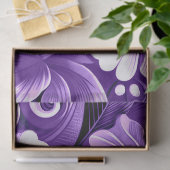 Hibiskus für tropische hawaiianische Blume Lila De Seidenpapier (Geschenk)