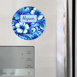 Hibiskus für tropische hawaiianische Blume Persona Magnet