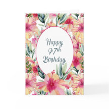 Hibiskus Garden zum 97. Geburtstag