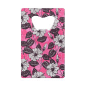 Hibiskus Garten 2 Geldbeutel Flaschenöffner (Rückseite)