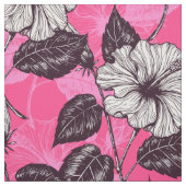 Hibiskus Garten 2 Stoff (Muster)