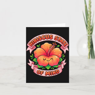Hibiskus Gemütszustand Trocal Blume Sommer Karte