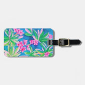 Hibiskus Gepäckanhänger (Vorderseite horizontal)